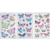 Stickers 3p smukke sommerfugle