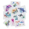Stickers til krus og flasker, tema havet