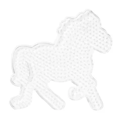 Stiftplade Midi hest, 16×14 cm – til vores rørperler, som er Ø5 mm