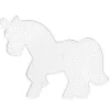 Stiftplade Midi unicorn enhjørning, 18,5×14 cm – til vores rørperler, som er Ø5 mm