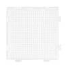 Stiftplade Mini lille kvadrat, 7,5×7,5 cm – til vores Mini-rørperler, som er Ø2,5 mm