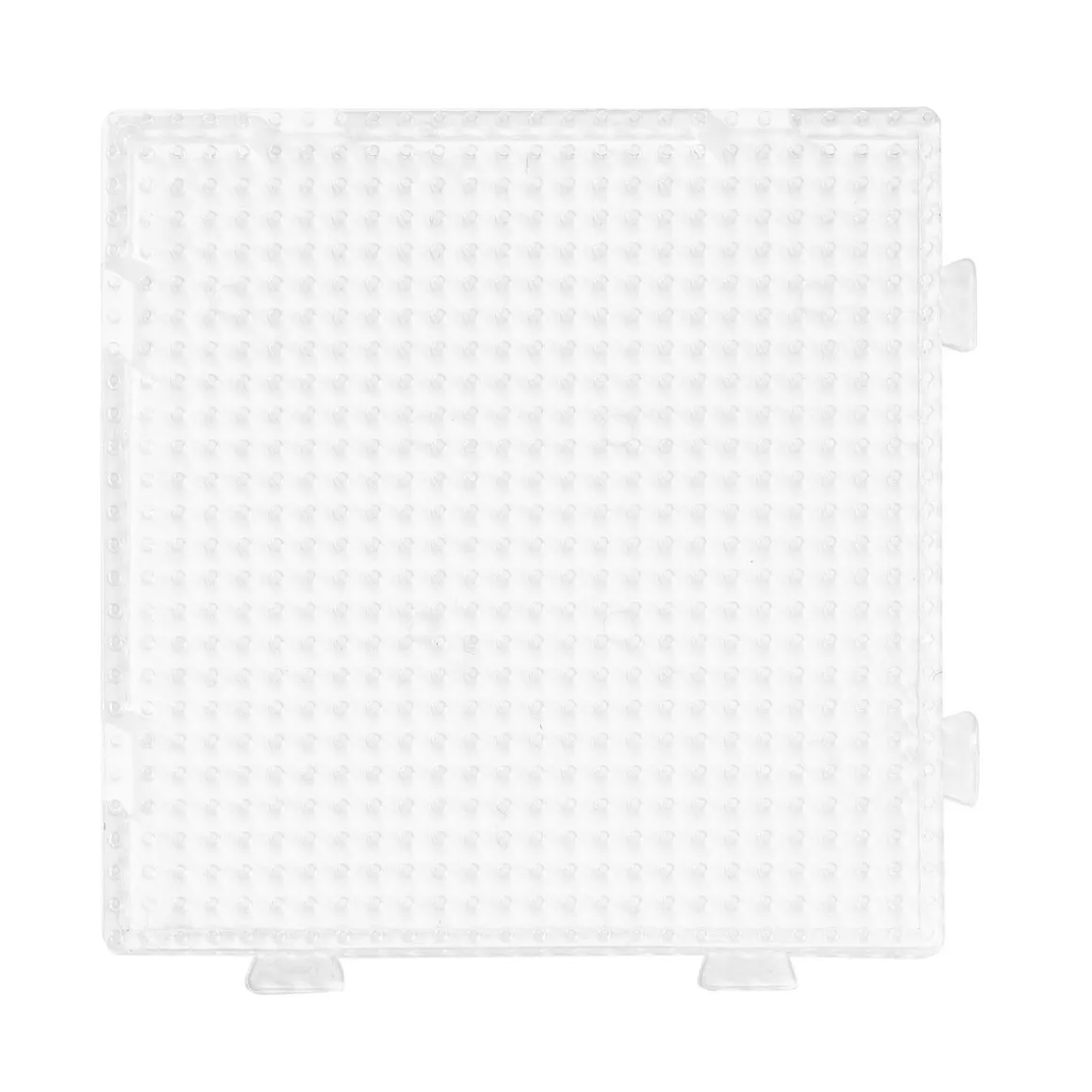 Stiftplade Mini lille kvadrat, 7,5×7,5 cm – til vores Mini-rørperler, som er Ø2,5 mm