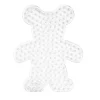 Stiftplade XL bamse, 15,5×19,3 cm – til vores XL-rørperler, som er Ø9 mm