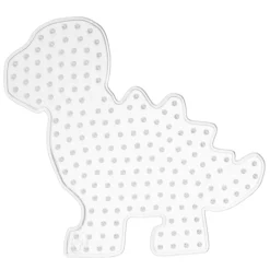 Stiftplade XL dinosaur, 20,5×18,5 cm – til vores XL-rørperler, som er Ø9 mm