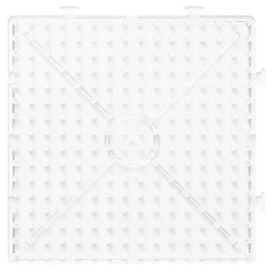 Stiftplade XL firkant, 16×16 cm – til vores XL-rørperler, som er Ø9 mm