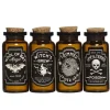 4 stk. små glasflasker med korkprop – 40 ml
