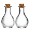 2 stk. små glasflasker med korkprop – 50 ml