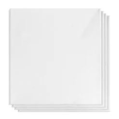 Stretched Canvas 4 Hvid 30x30