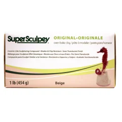 Super Sculpey 454 g – formstabilt ler til fine detaljer