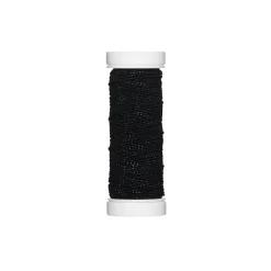 Sytrådselastik Ø0,7mm/20m sort