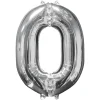 Talballon 0 Sølvfolie