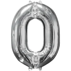 Talballon 1 Sølvfolie
