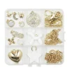 Taskevedhæng og charms med masser af bling og attitude! 11 charms + låse og kæder