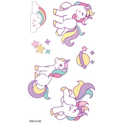 Tattoo Sticker Unicorn Glitter