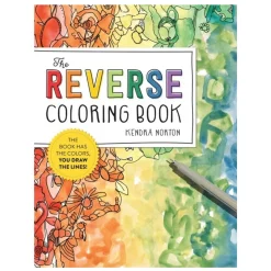The reverse coloring book – den omvendte malebog, farvelagt af Kendra 920941