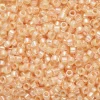 TOHO-perler 11/0 – abrikos rainbow, 794 IC rainbow crystal/apricot-lined