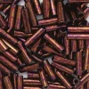TOHO-perler bugle, aflange glasperler 6 mm kobber