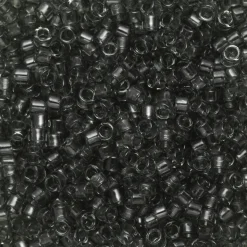 TOHO-perler 11/0 – grå transparent, 9B Transparent gray