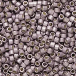 TOHO-perler 11/0 – lilla metallic mat, PF554F PF galvanized matte lavender