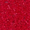 TOHO-perler 11/0 – lyserød blank, 45A Opaque cherry seed