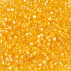 TOHO-perler 11/0 – orange glans, 174 Transparent light hyacinth rainbow
