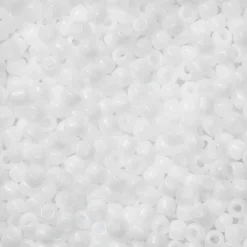 TOHO-perler runde 11/0 – hvid, 41 Opaque white