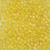 TOHO-perler runde 11/0 – klar gul, 192 Yellow lined Crystal