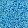 TOHO-perler runde 11/0 – lyseblå, 43 Opaque blue turquoise