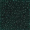 TOHO-perler runde 11/0 – mat grønblå, 7BDF Transparent frosted teal
