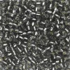 TOHO-perler runde 11/0 – mørkegrå, 29 Silver lined black diamond
