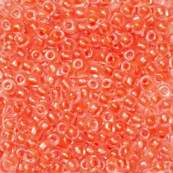 TOHO-perler runde 11/0 – neonorange, 803 Luminous neon salmon