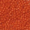 TOHO-perler runde 11/0 – orange, 50 Opaque sunset orange