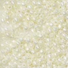 TOHO-perler runde 11/0 – perlemor, 122 Opaque lustered navajo white