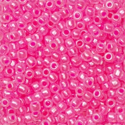 TOHO-perler runde 11/0 – rosa, 910 Ceylon hot pink