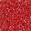 TOHO-perler 11/0 – 779 Salmon lined rainbow crystal