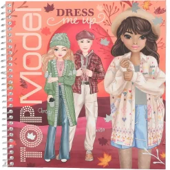 TOPModel Dress Me Up Cozy, hobbybog med vintermodeller, 24 sider