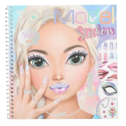 TOPModel Dress Me Up Face, stickersbog med 24 sider og 7 ark med stickers