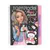 TOPModel Magic Scratch Book, skrab fine motiver frem! 20 sider, 18,5×22 cm