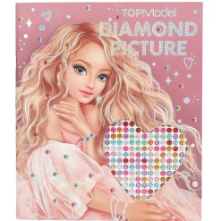 TOPModel Model Diamond Stickerbook – pryd 10 motiver med diamantstickers