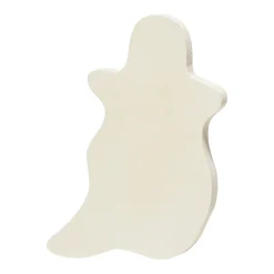 Træfigur halloween spøgelse – højde 15,5 cm, bredde 11 cm, tykkelse 1,7 cm
