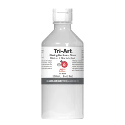 Tri-Art Glazing Medium Gloss 250 ml, laserende blankt medium til akrylfarve