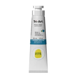 Tri-Art High Viscosity akrylfarve 60 ml Primary Yellow