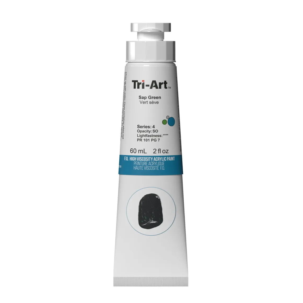 Tri-Art High Viscosity akrylfarve 60 ml Sap Green