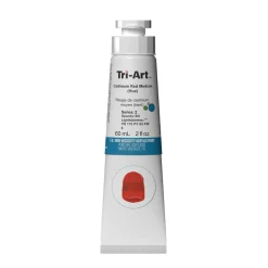 Tri-Art High Viscosity akrylfarve 60 ml Cadmium Red Medium Hue