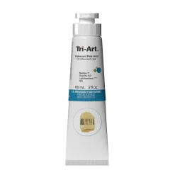 Tri-Art High Viscosity akrylfarve 60 ml Iridescent Pale Gold