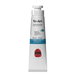 Tri-Art High Viscosity akrylfarve 60 ml Quinacridon Red