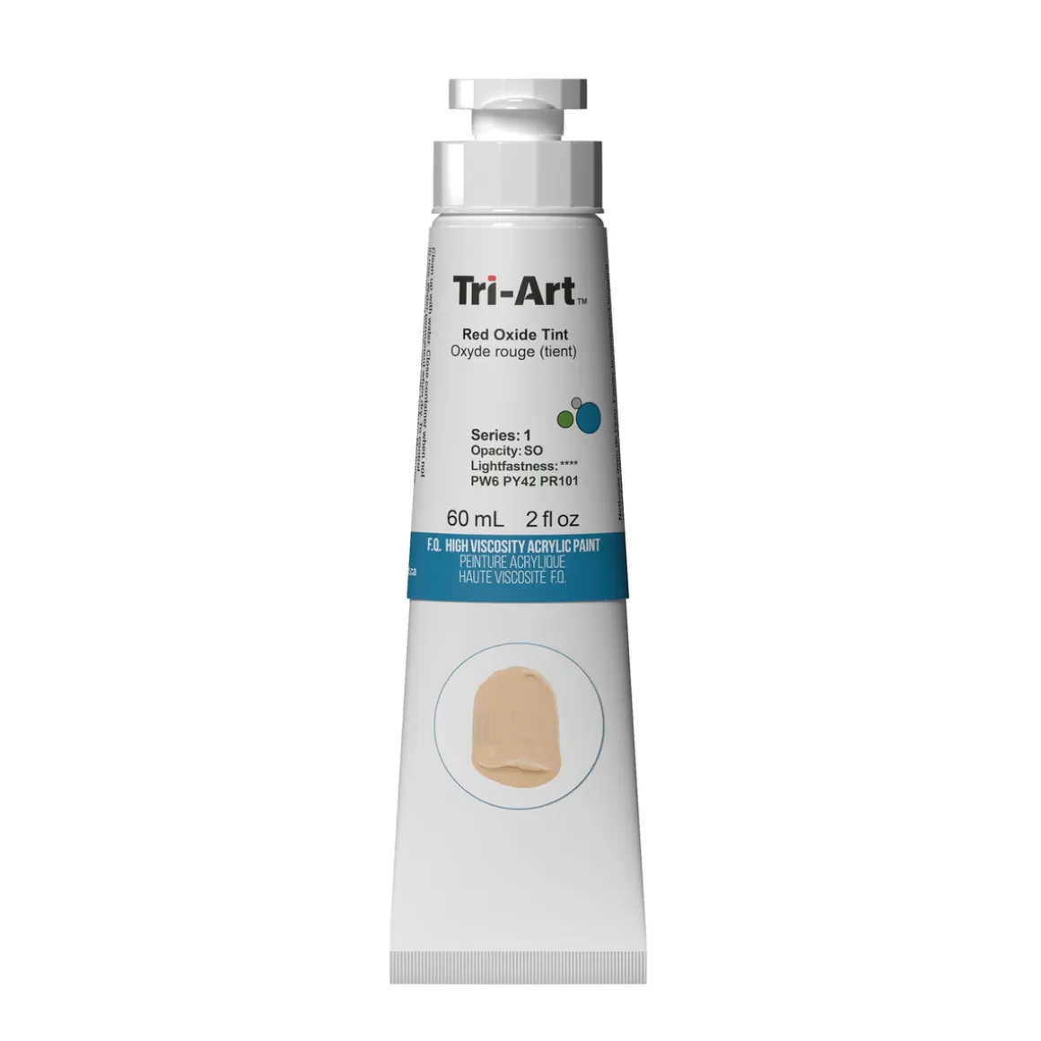 Tri-Art High Viscosity akrylfarve 60 ml Red Oxide Tint