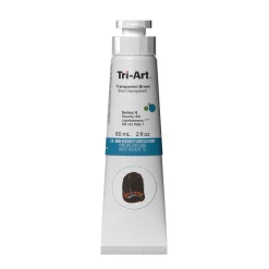 Tri-Art High Viscosity akrylfarve 60 ml Transparent Brown