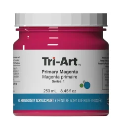 Tri-Art High Viscosity akrylfarve 250 ml Primary Magenta