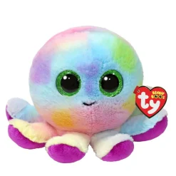 TY Beanie Boo Bubbles – den farverige og krammevenlige blæksprutte! H. 15,5 cm
